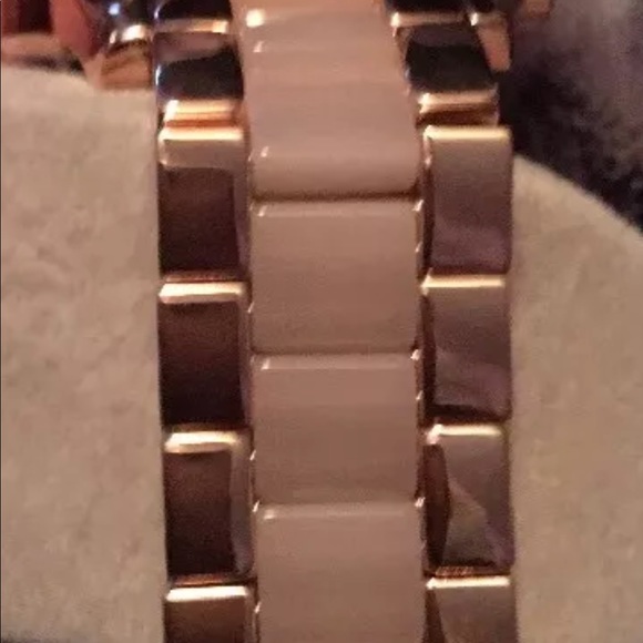 MICHAEL KORS MK6349 WOMEN'S Pink BLUSH WATCH New time piece statement - Picture 3 of 5